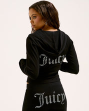 Single Jersey Ola Hoddie Black - Juicy Couture Scandinavia