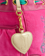 Daydreamer Palm Large Double Handle Bag Nostalgia Pink - Juicy Couture Scandinavia