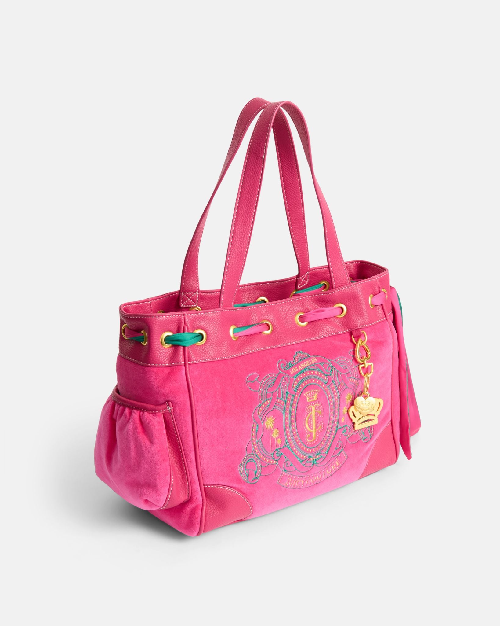Daydreamer Palm Large Double Handle Bag Nostalgia Pink - Juicy Couture Scandinavia