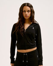 Single Jersey Ola Hoddie Black - Juicy Couture Scandinavia