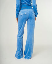 Classic Velour Layla Low Rise Pocket Flare Regatta - Juicy Couture Scandinavia
