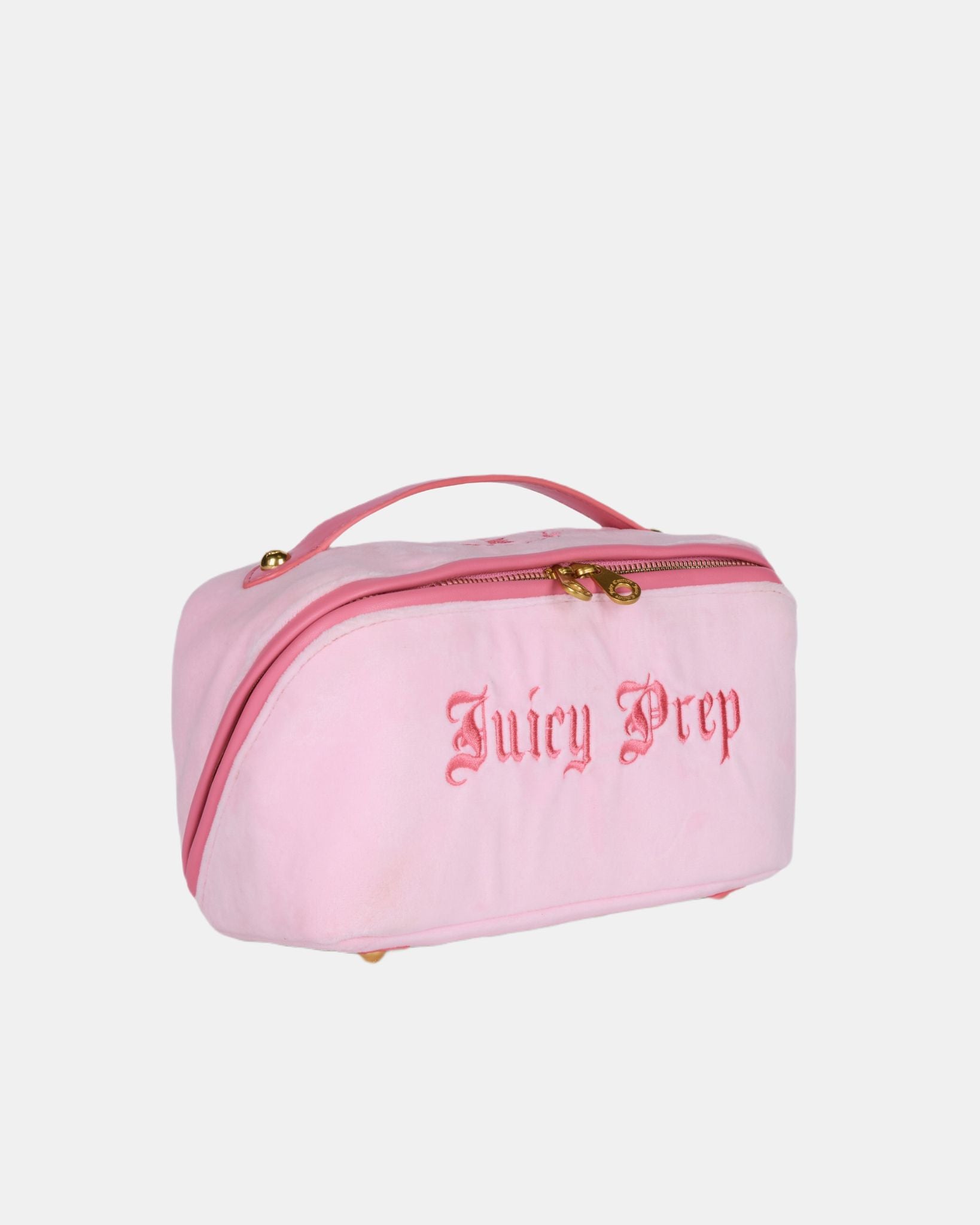 Juicy Couture Prep Zip Beauty Bag in Cherry Blossom