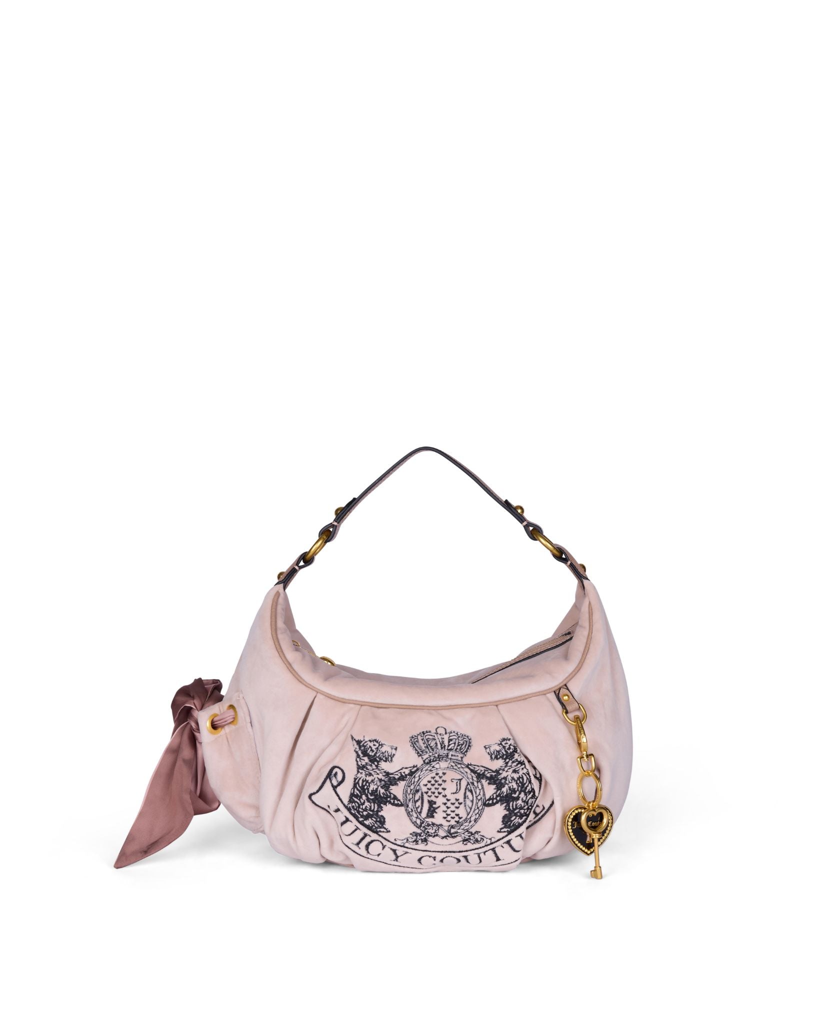 Juicy Couture Daydreamer Medium Hobo Bag Dark Sand