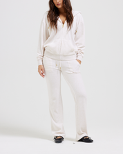 Classic Velour Del Ray Pant Gold Oatmeal Marl - Juicy Couture Scandinavia