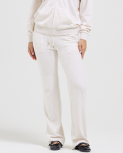 Classic Velour Del Ray Pant Gold Oatmeal Marl - Juicy Couture Scandinavia