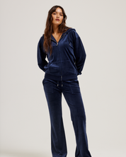 Halan Oversized Zip Through Hoodie Night Sky - Juicy Couture Scandinavia