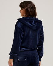 Halan Oversized Zip Through Hoodie Night Sky - Juicy Couture Scandinavia
