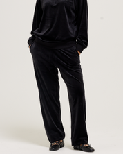 Davidson Velour Pants Black - Juicy Couture Scandinavia