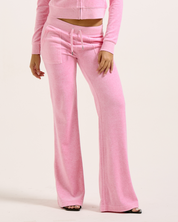 Classic Velour Layla Low Rise Pink Marl - Juicy Couture Scandinavia