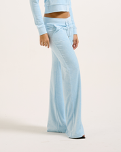 Classic Velour Layla Low Rise Powder Blue Marl - Juicy Couture Scandinavia