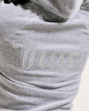 Classic Velour Madison Hoodie Silver Marl - Juicy Couture Scandinavia