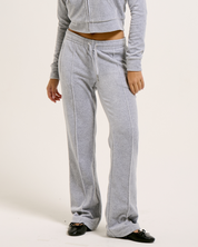 Classic Velour Tina Track Pants Silver Marl - Juicy Couture Scandinavia