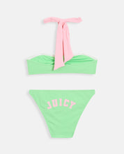 Roxy Bandeau Bikini Summer Green - Juicy Couture Scandinavia
