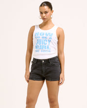 How to be a Juicy Girl Vest White - Juicy Couture Scandinavia