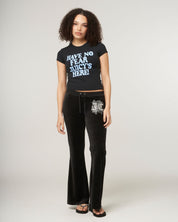 Have No Fear Baby T-shirt Black - Juicy Couture Scandinavia