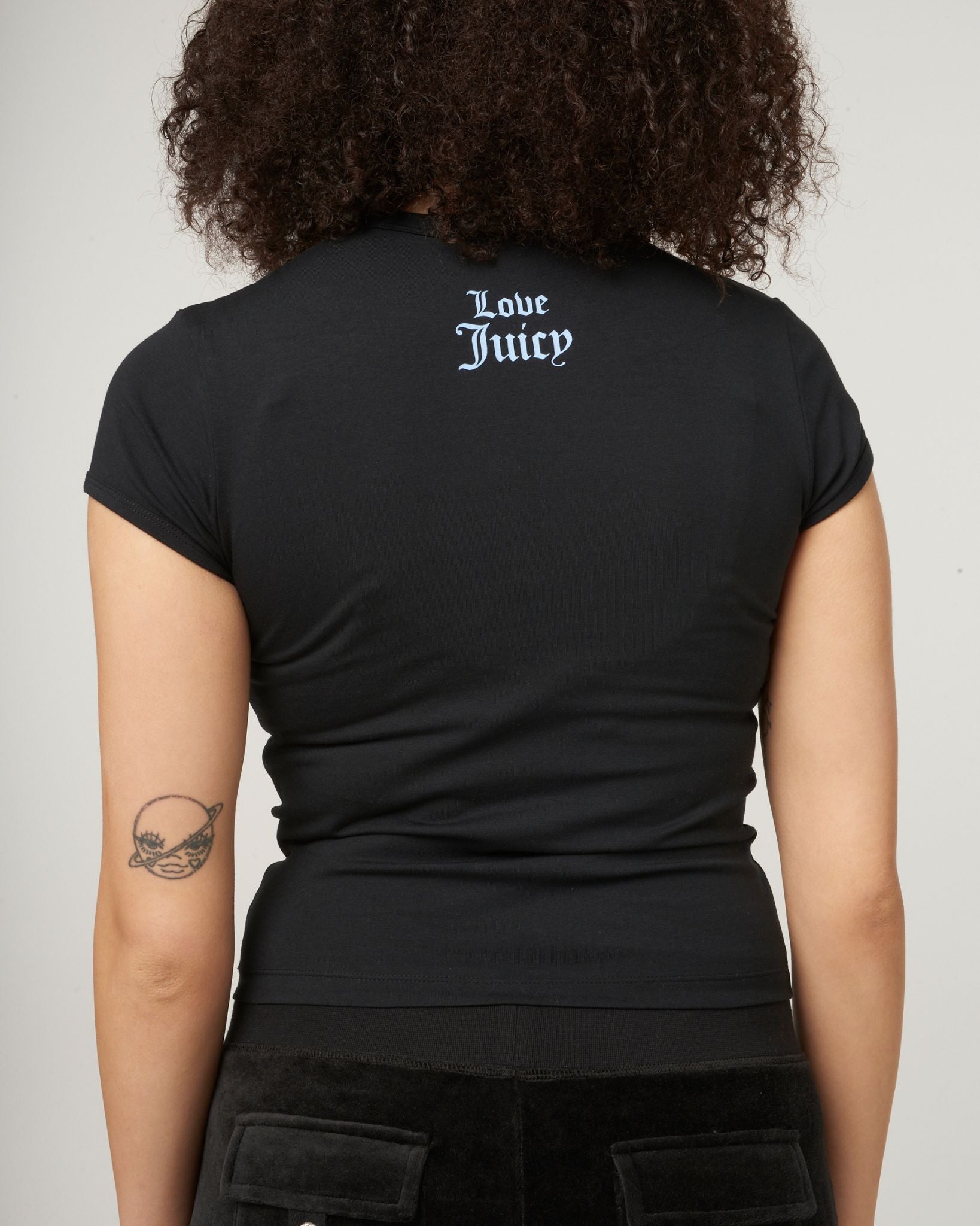 Have No Fear Baby T-shirt Black - Juicy Couture Scandinavia