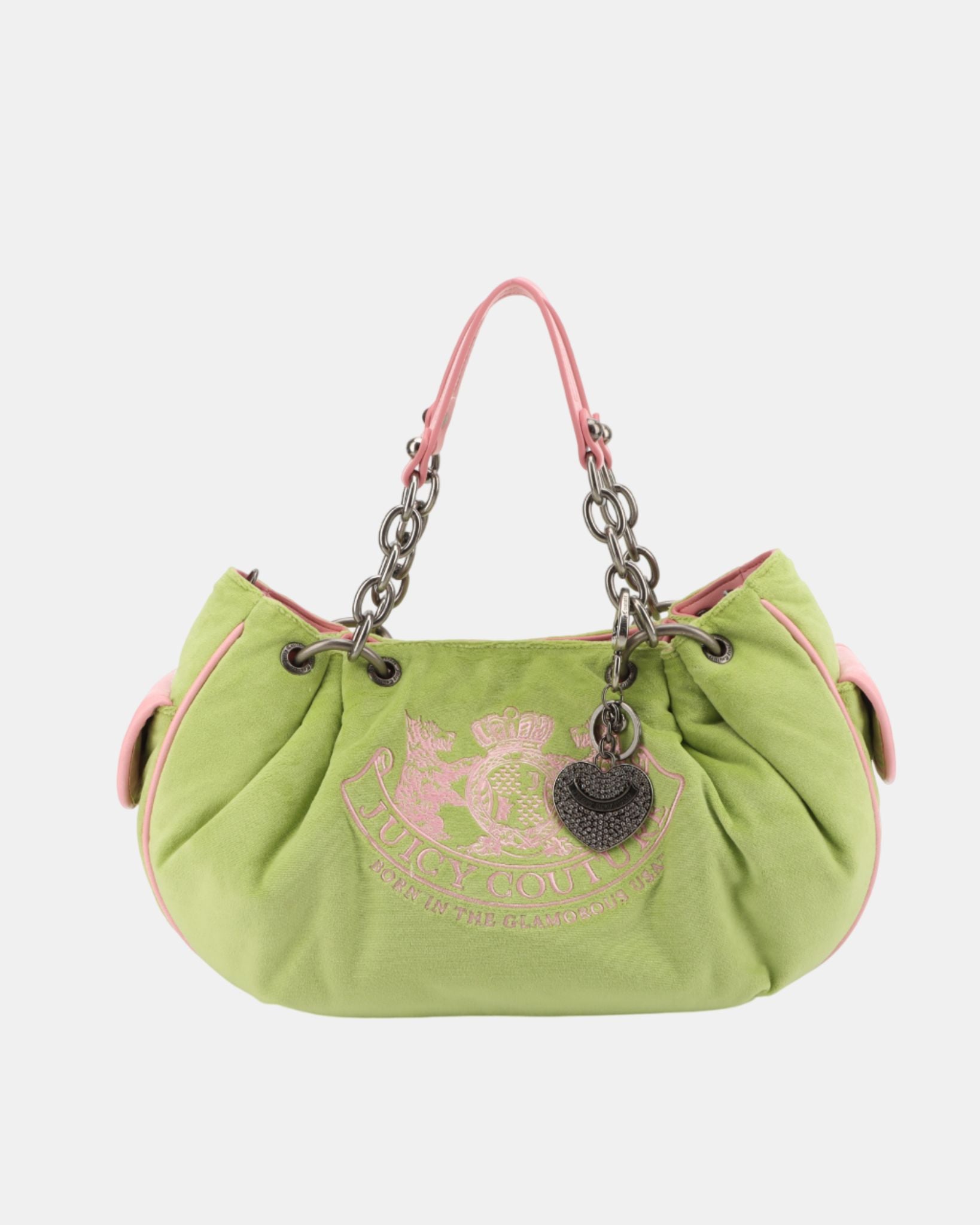 Juicy Couture Daydreamer Doubble Handle Medium Bag in Pistachio green