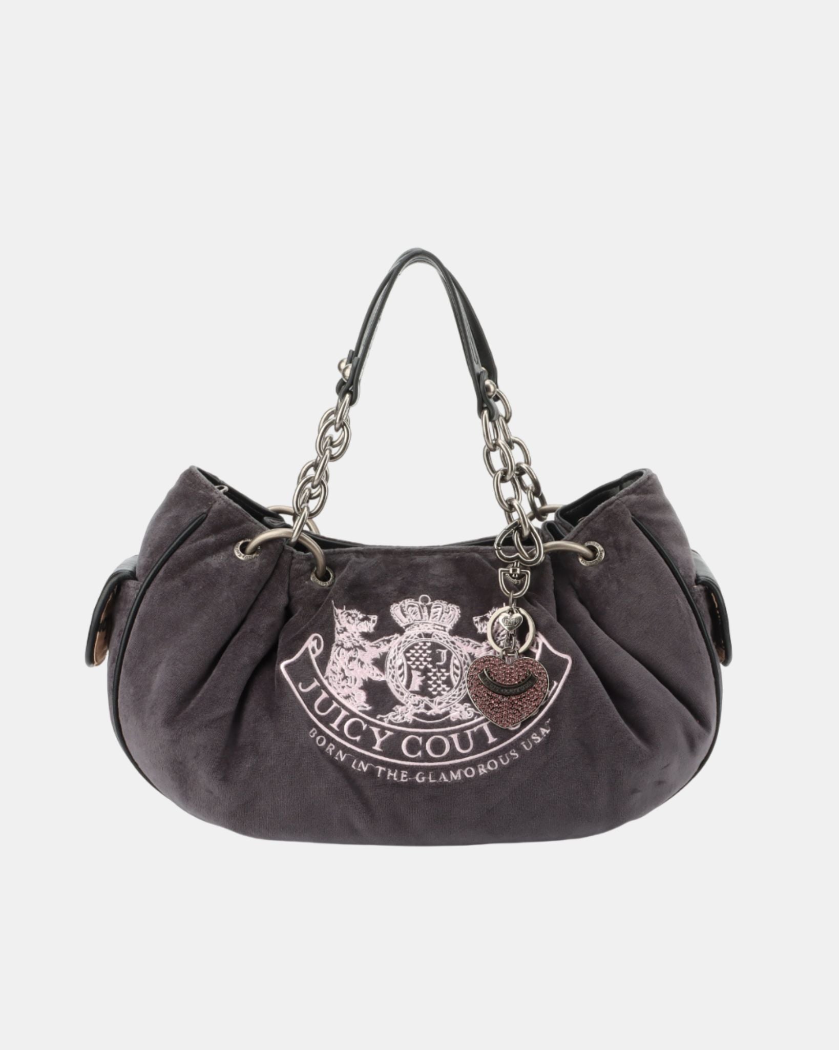 Juicy Couture Daydreamer Doubble Handle Medium Bag in Grey