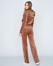 Classic Velour Robertson Zip Hoodie Acorn - Juicy Couture Scandinavia