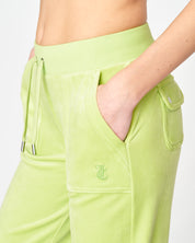 Classic Velour Del Ray Pant Sharp Green - Juicy Couture Scandinavia