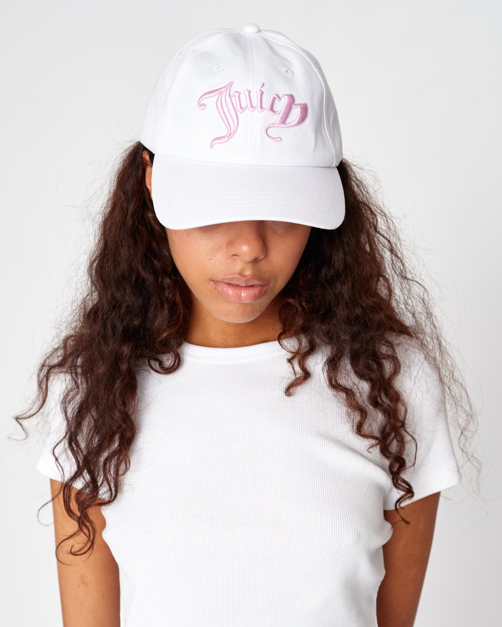 Anabelle Logo Cap White - Juicy Couture Scandinavia