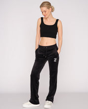 Caviar Bead Western Diamante Del Ray Pant Black - Juicy Couture Scandinavia