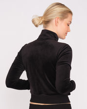 Classic Velour Lieu Track Top Black - Juicy Couture Scandinavia