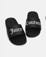 Carmen Collegiate PU Slider Black - Juicy Couture Scandinavia