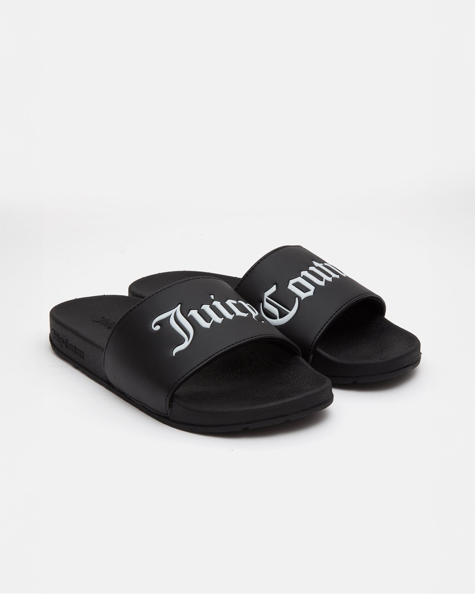 Carmen Collegiate PU Slider Black - Juicy Couture Scandinavia