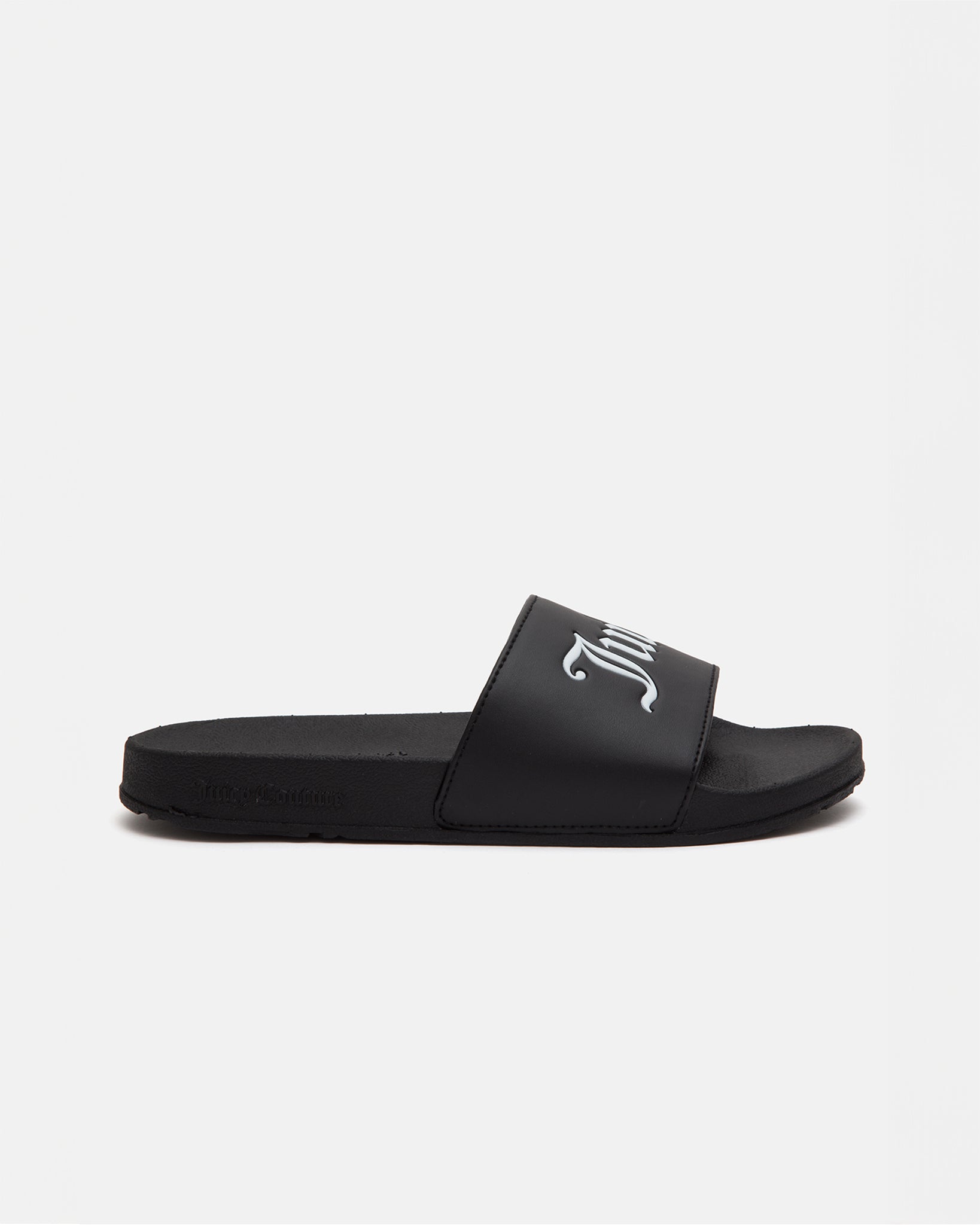 Carmen Collegiate PU Slider Black - Juicy Couture Scandinavia