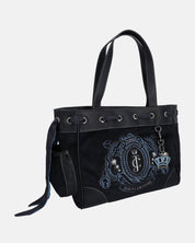 Daydreamer Palm Large Double Handle Bag Black