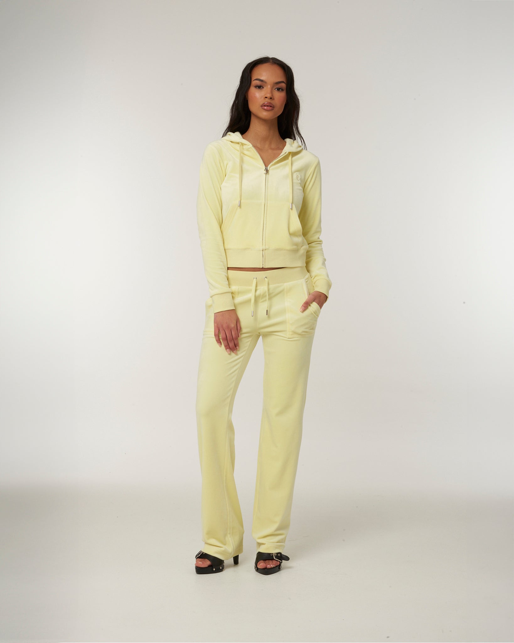 Classic Velour Del Ray Pant Tender Yellow