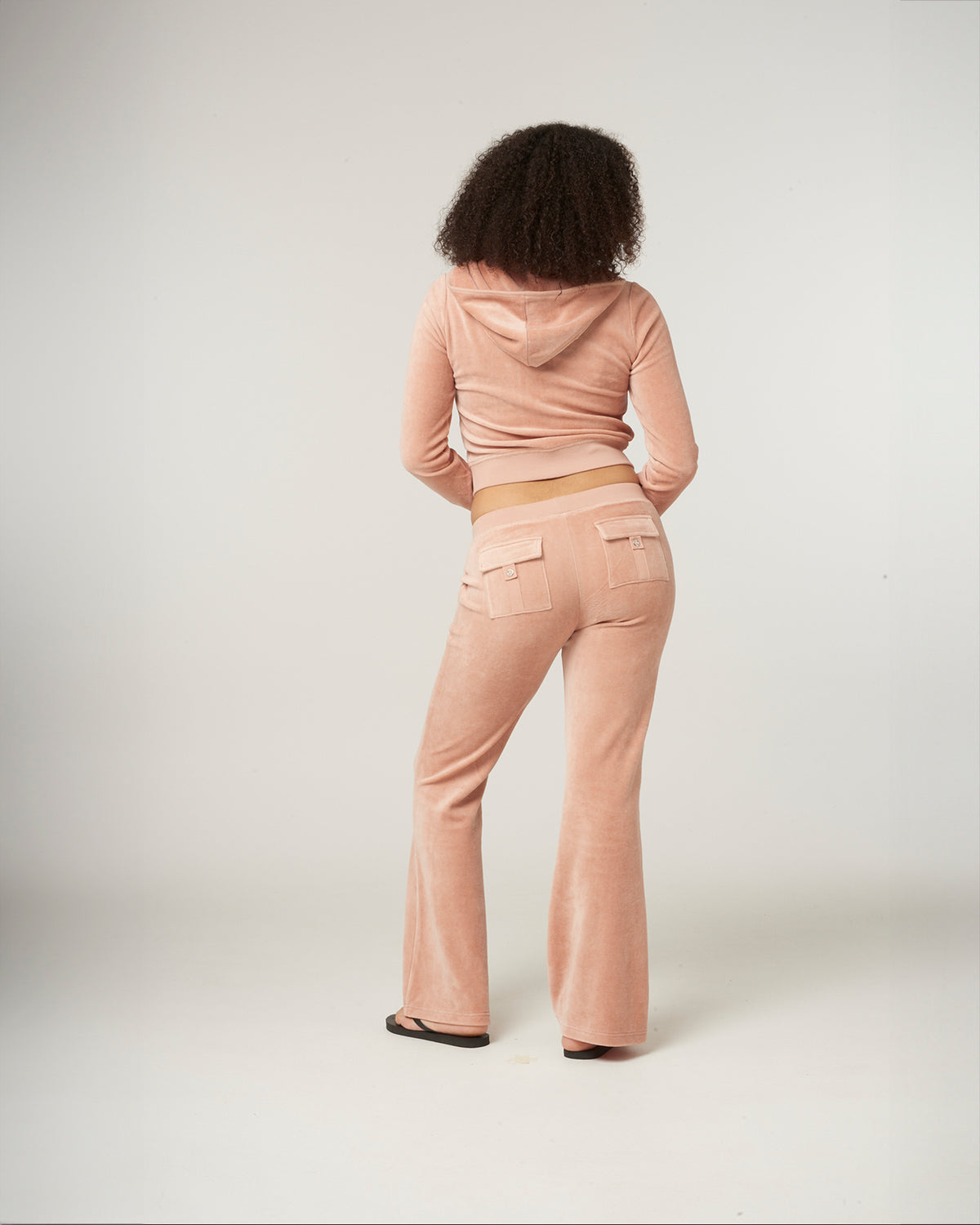 Heritage Caisa Ultra Low Rise Pant Rose Dust