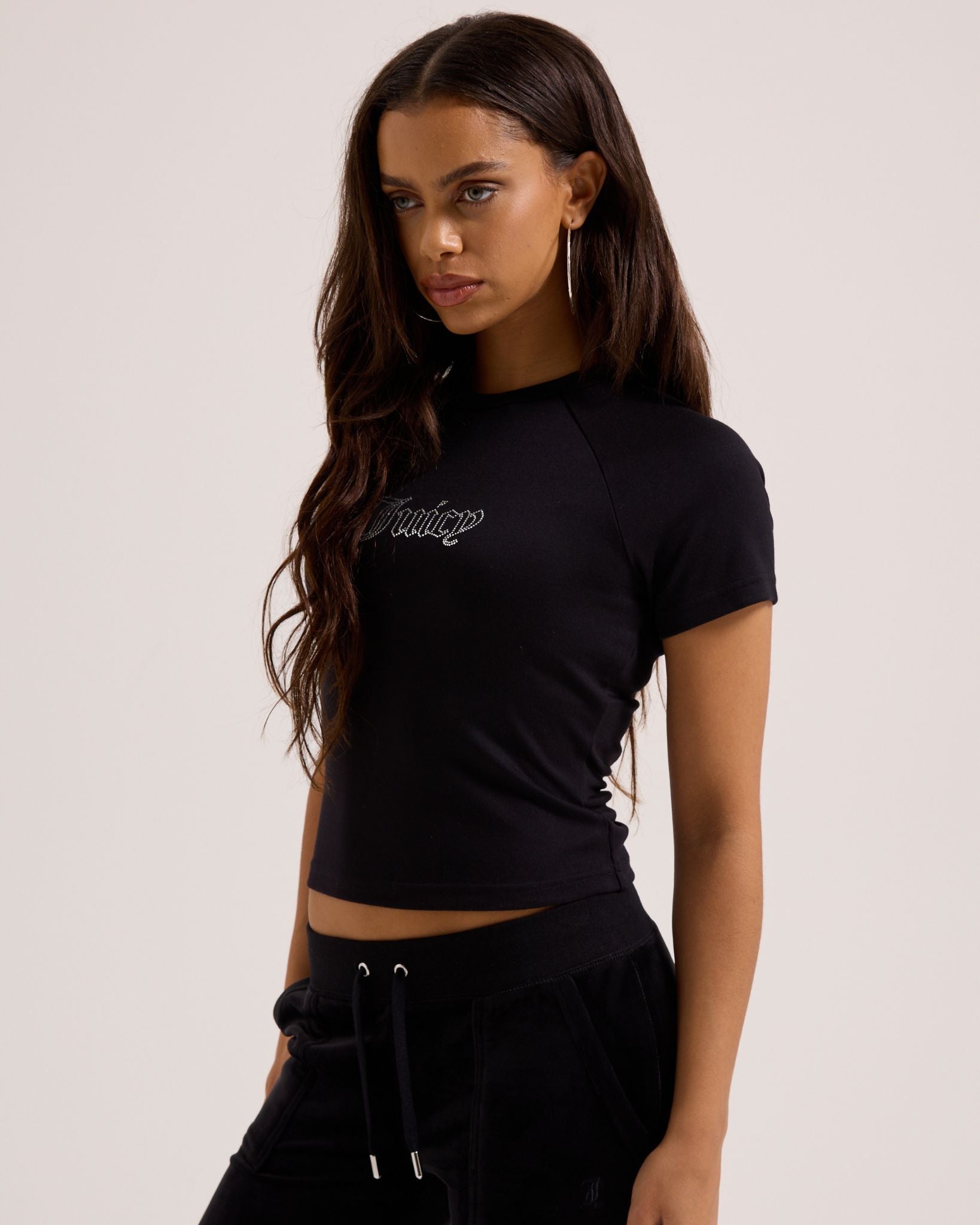 Juicy Baby Tee In Black - Juicy Couture Scandinavia