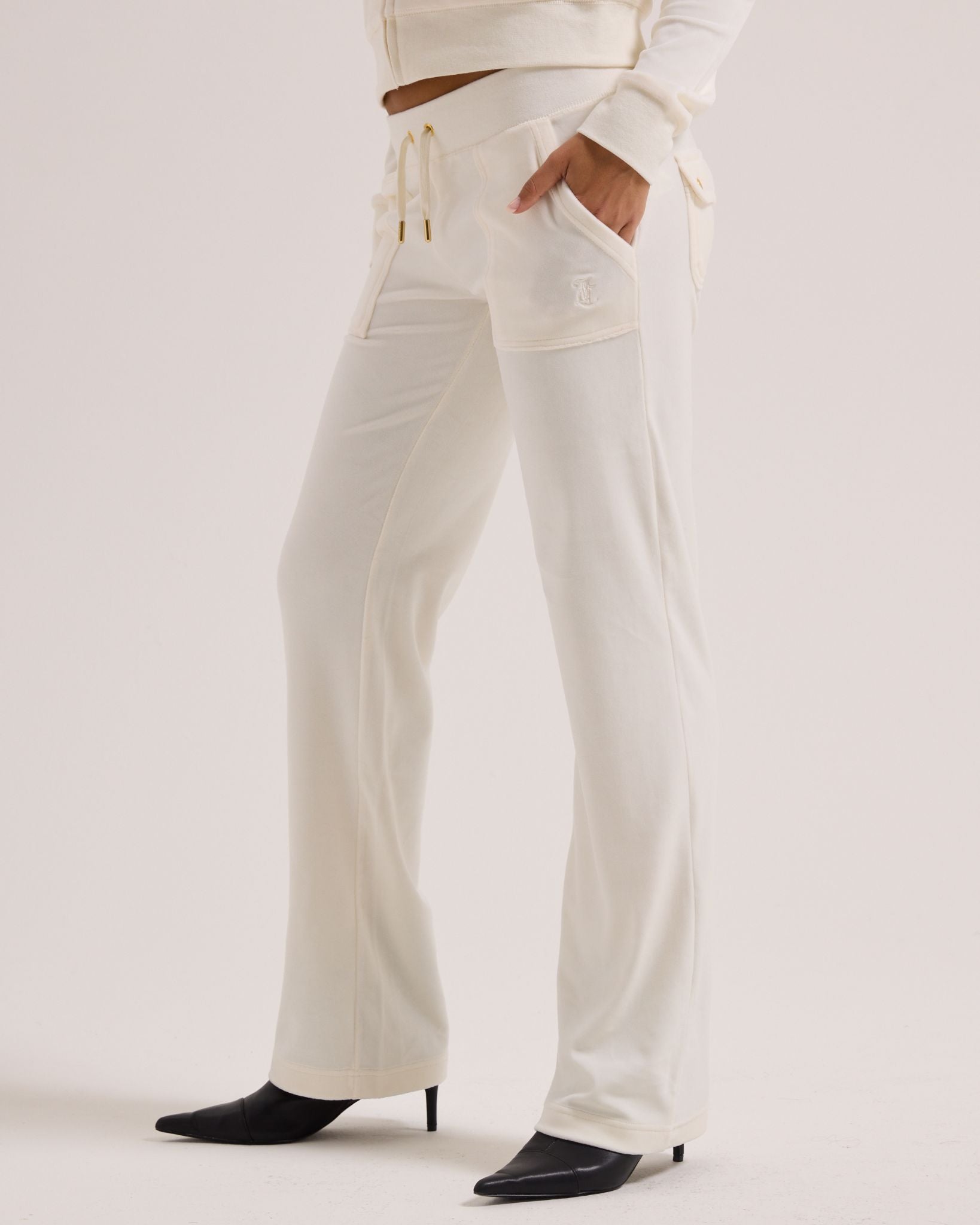 Classic Velour Del Ray Pant Sugar Swizzle Gold