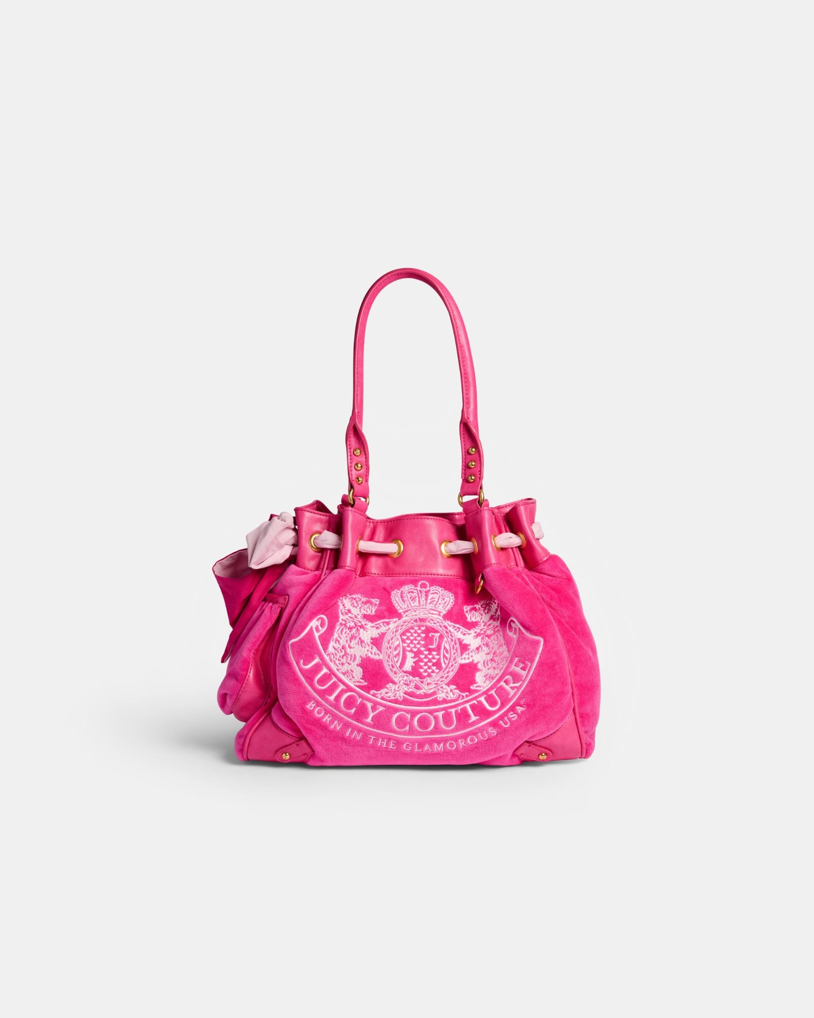 Daydreamer Large Double Handle Bag in Pink Yarrow - Juicy Couture Scandinavia