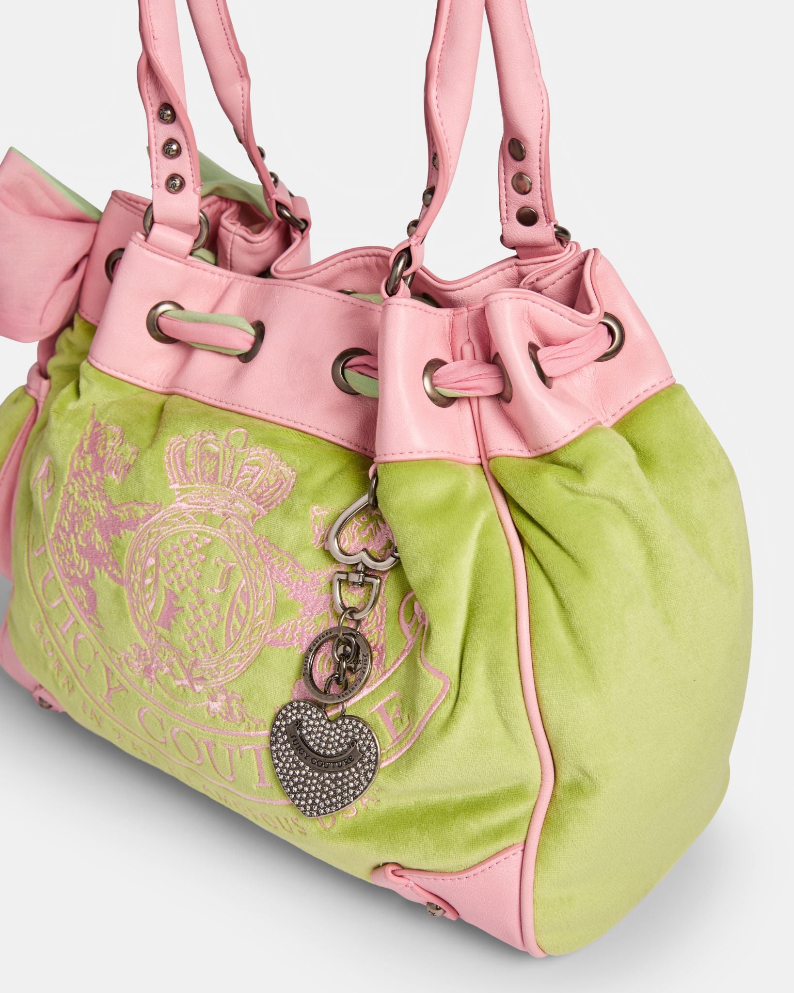 Daydreamer Large Double Handle Bag in Pistachio Green - Juicy Couture Scandinavia