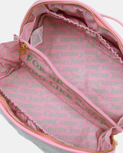 Juicy Prep Zip Beauty Bag in Pistachio Green - Juicy Couture Scandinavia