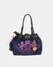 Daydreamer Large Double Handle Bag in Blue Depth - Juicy Couture Scandinavia