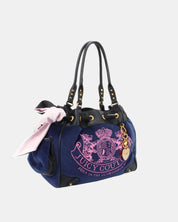 Daydreamer Large Double Handle Bag in Blue Depth - Juicy Couture Scandinavia