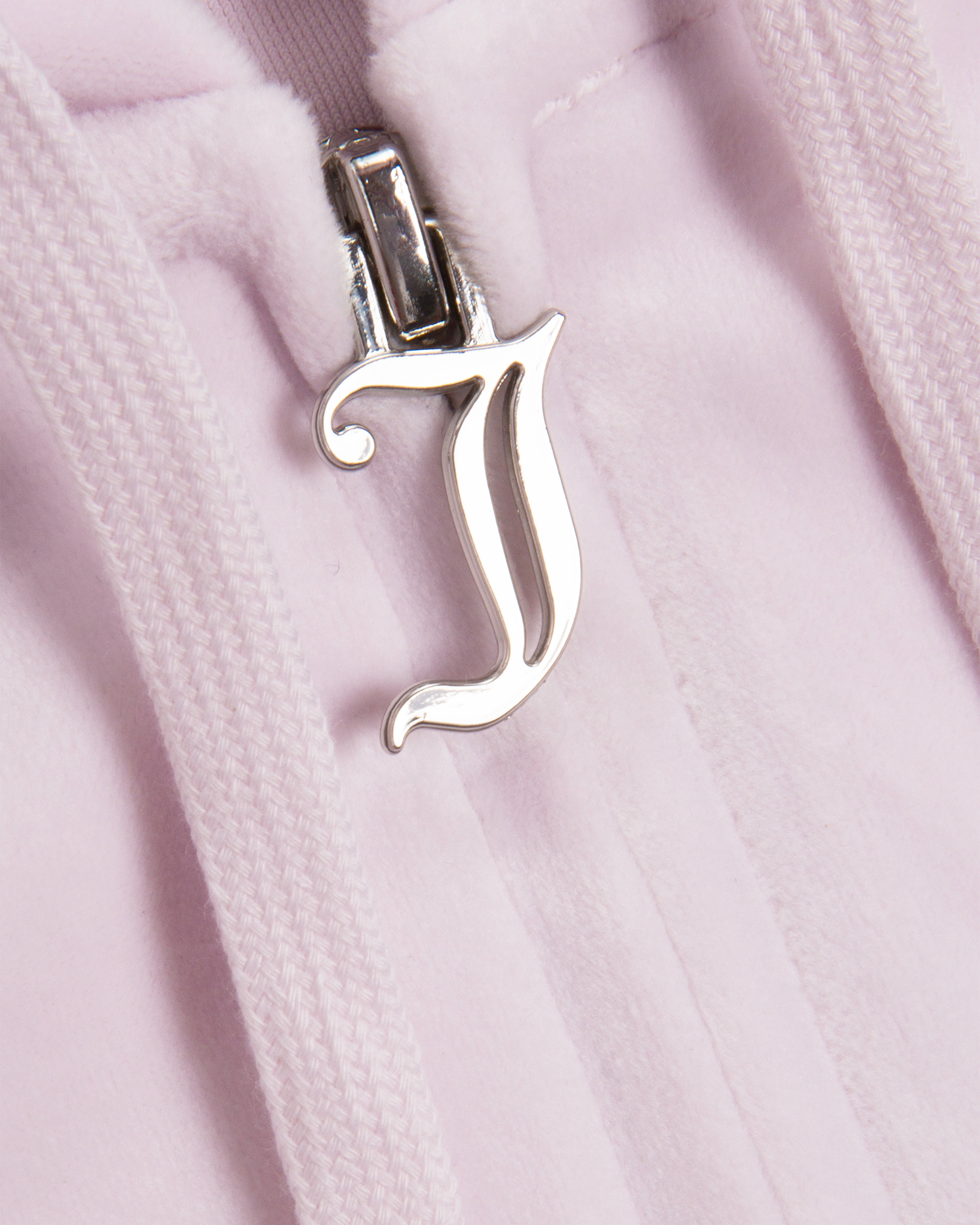 Classic Velour Brendal Crop Oversized Zip Hoodie Orchid Tint