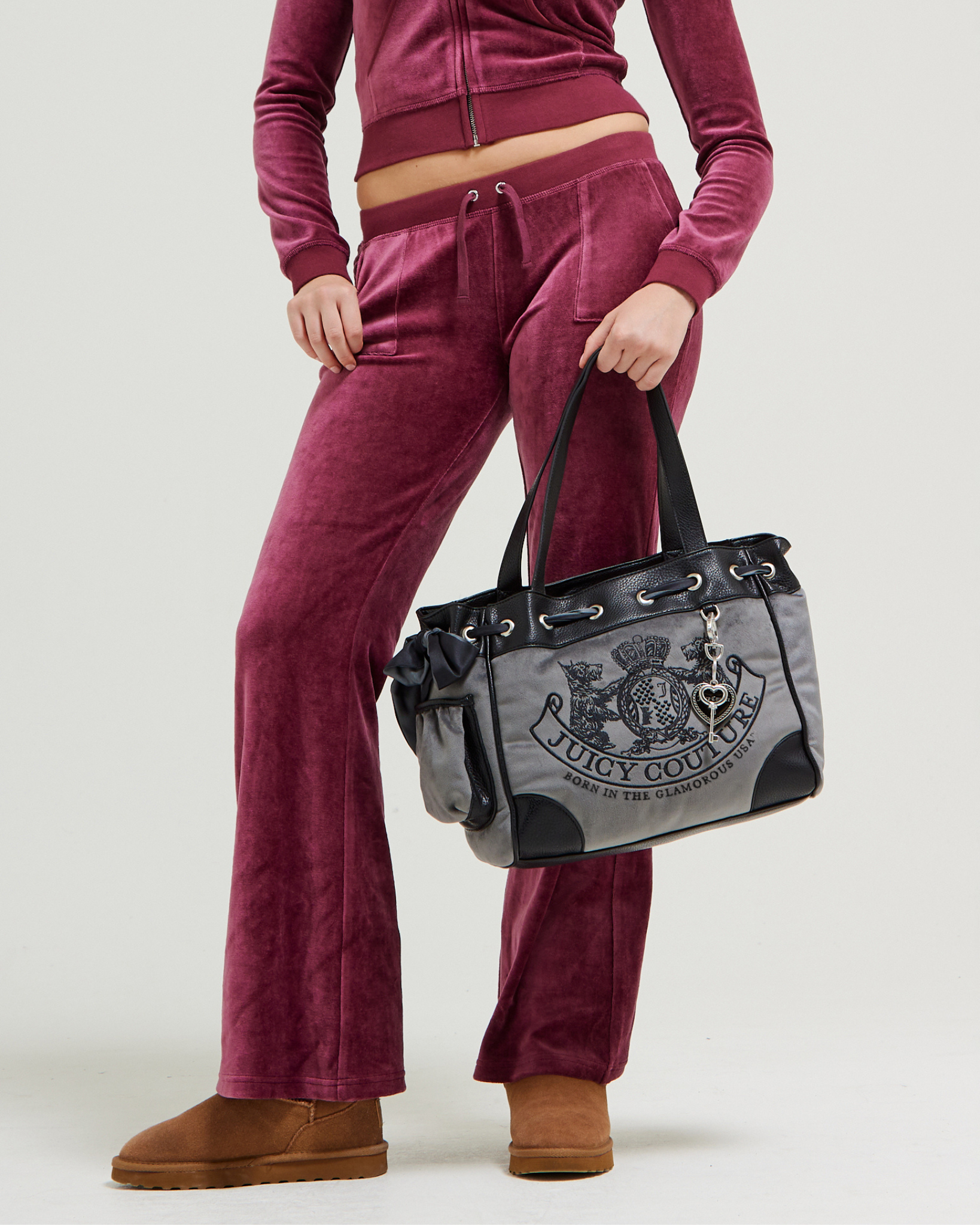 Juicy Couture Daydreamer Bag Grey Juicy Couture Daydreamer Bag Grey