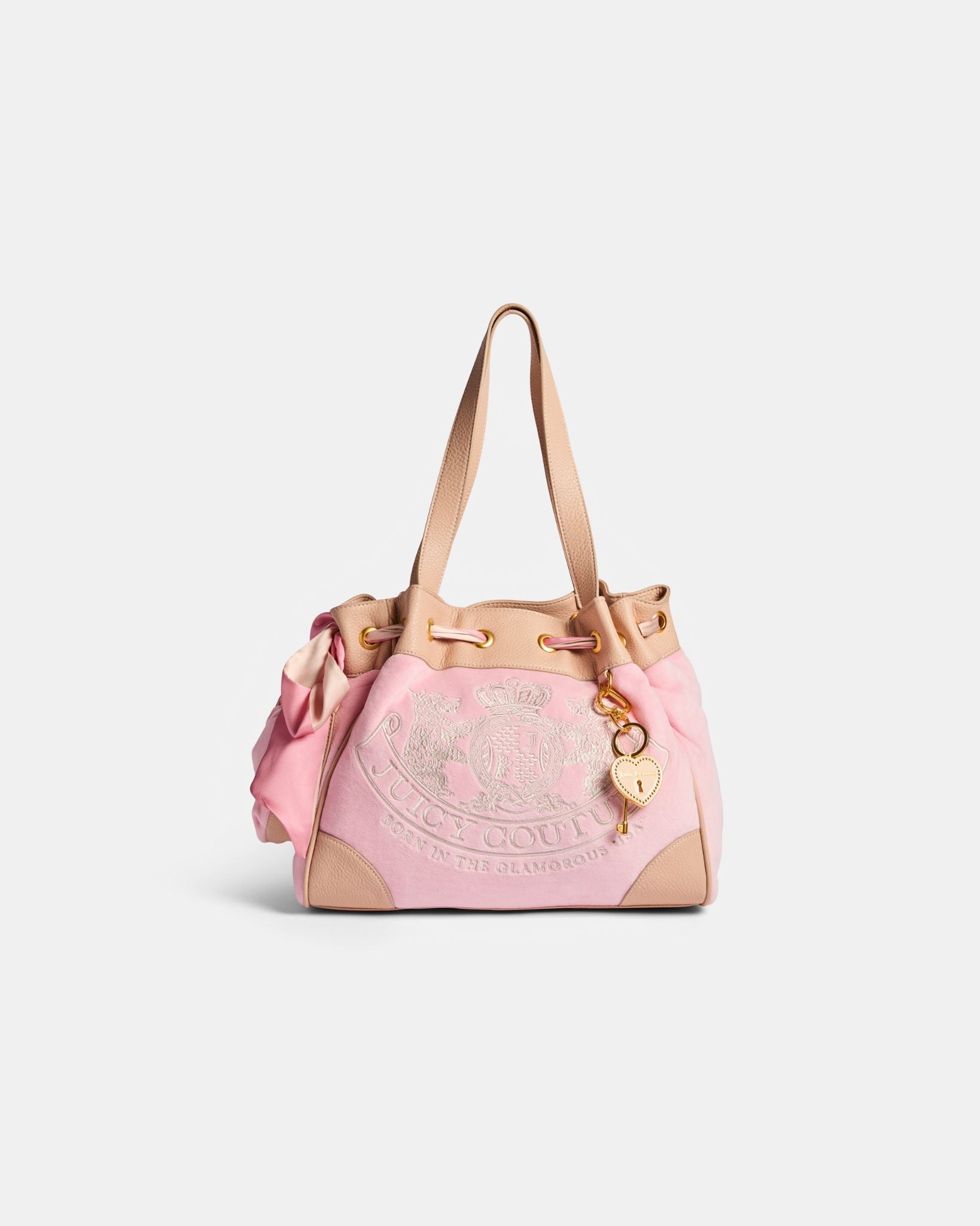 Juicy Couture Daydreamer Large Double Handle Bag In Juicy Pink
