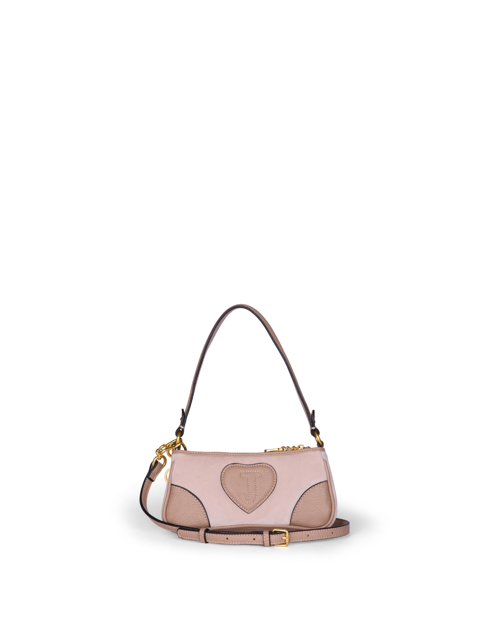 Juicy Couture Daydreamer Crest Embroidered Shoulder bag Sand Juicy Couture Daydreamer Crest Embroidered Shoulder bag Sand