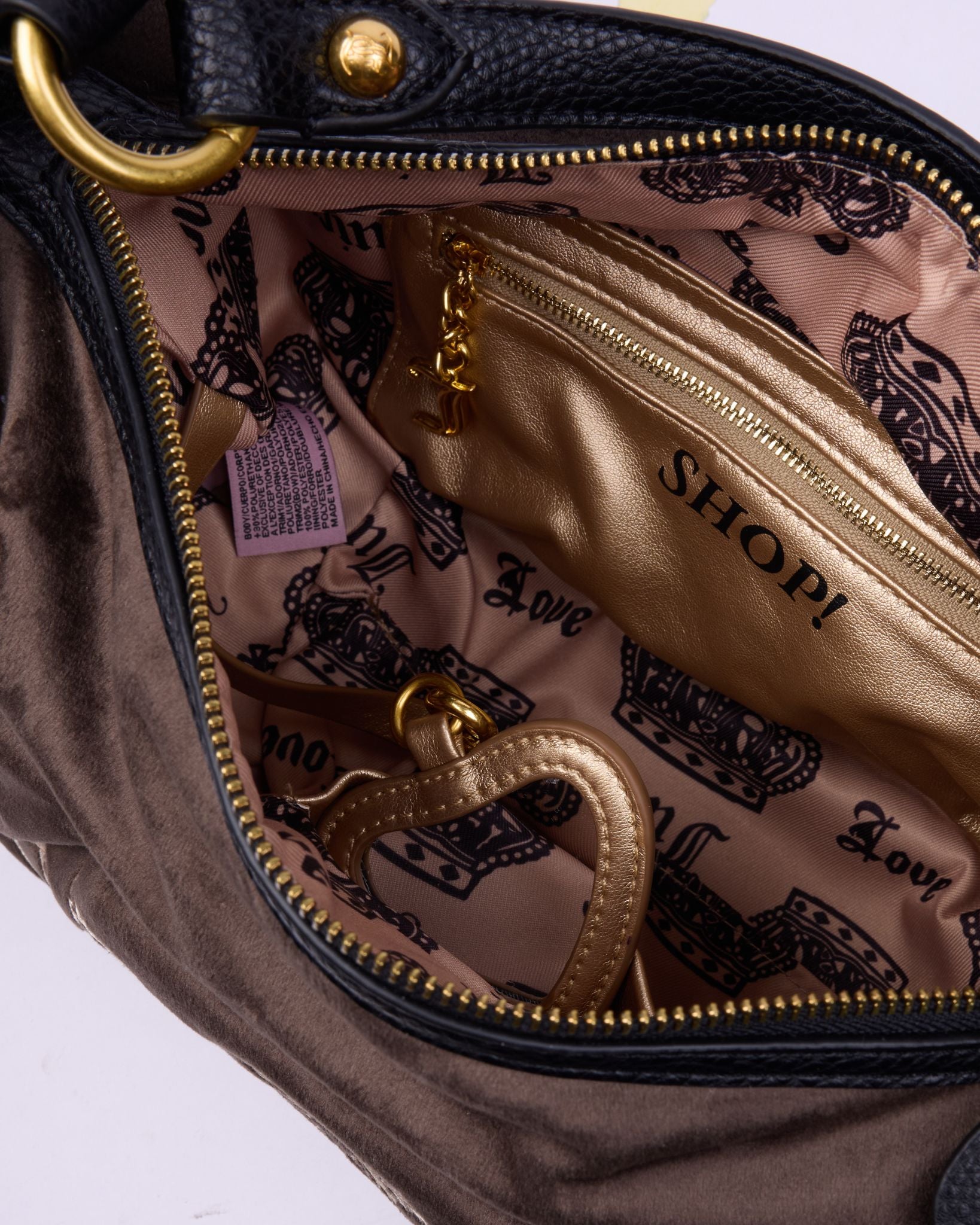 Juicy Couture Daydreamer Medium Hobo Bag Chocolate