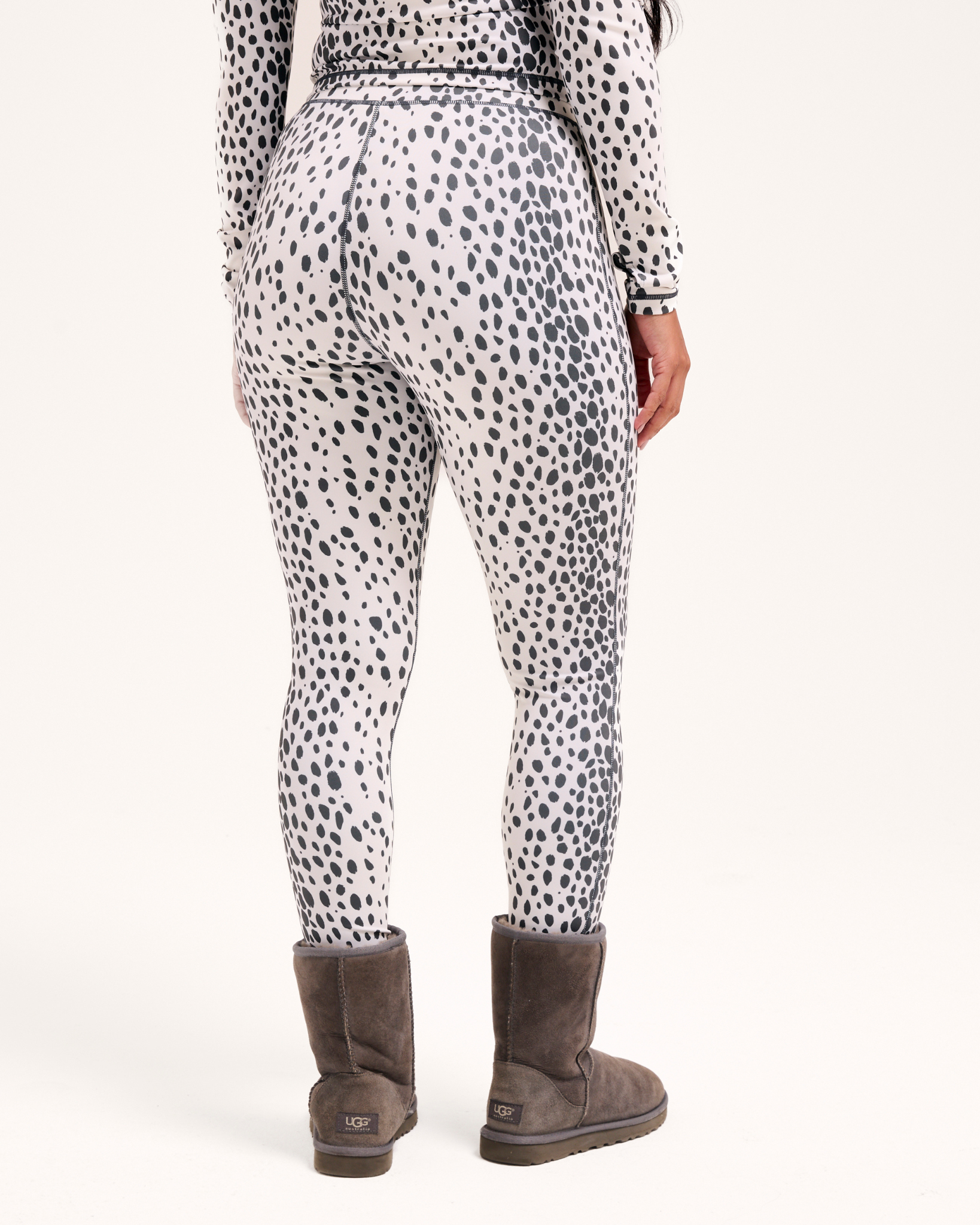 Thermal Leggings Cheetah Print