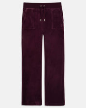 Classic Velour Del Ray Pant Winetasting - Juicy Couture Scandinavia