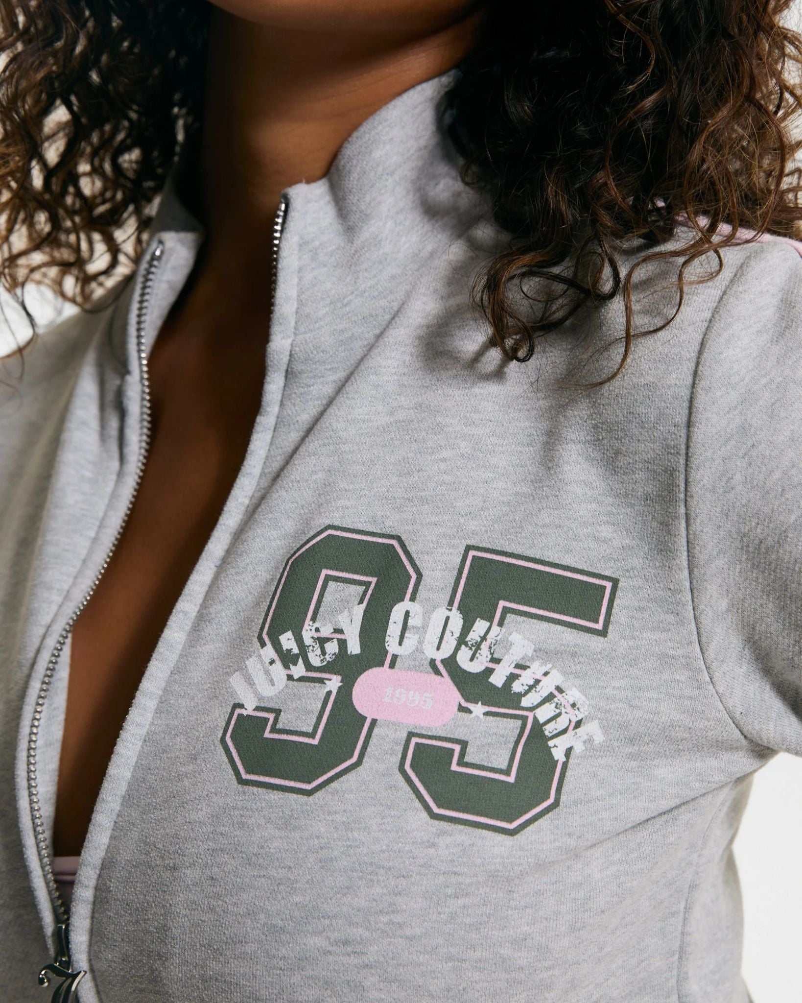 Juicy Sport 95 Tracktop Silver Marl - Juicy Couture Scandinavia