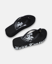 Eva Heritage Wedge Slide Black - Juicy Couture Scandinavia