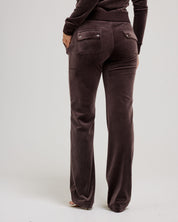 Classic Velour Del Ray Pant Java - Juicy Couture Scandinavia